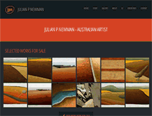 Tablet Screenshot of juliannewman.com
